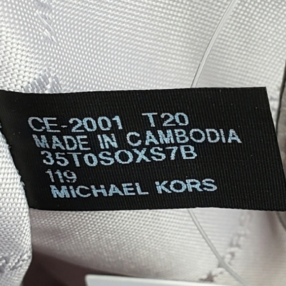 ⚠️SALE⚠️ Michael Kors Mott LG Satchel White - Picture 6 of 7